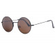 Lunettes Soleil Rondes Noires et Marron Homme Femme Klom LUNETTES SOLEIL Eye Wear