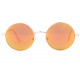 Lunettes Soleil Miroir Dore Rondes Fashion Homme Femme Klom LUNETTES SOLEIL Eye Wear