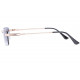 Lunette Soleil Percées Grises Monture Doree Classe Mucky LUNETTES SOLEIL Eye Wear