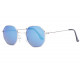 Lunettes De Soleil Octogonales Miroir Bleu Tendance Eighty LUNETTES SOLEIL Eye Wear