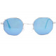 Lunettes De Soleil Octogonales Miroir Bleu Tendance Eighty LUNETTES SOLEIL Eye Wear