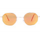 Lunettes Soleil Octogonales Miroir Doré Tendance Eighty LUNETTES SOLEIL Eye Wear