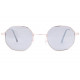 Lunettes Soleil Octogonales Miroir Gris Argent Tendance Eighty LUNETTES SOLEIL Eye Wear