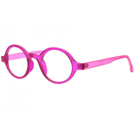 Lunettes de Lecture Rondes Roses Tendance Fashion Teyx Lunettes Loupes Proloupe