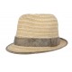 Chapeau de paille Stroke naturel et beige ANCIENNES COLLECTIONS divers