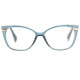 Lunettes Loupe Oeil de Chat Bleu Gris et Dorees Femme Sara Lunettes Loupes Proloupe