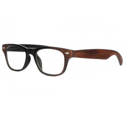 Lunettes de Lecture Bois Marron Foncé Originales Syta Lunettes Loupes Proloupe