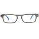 Fines lunettes de Lecture bleues et grises flexibles Daqy Lunettes Loupes Proloupe