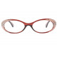 Lunettes de Lecture Femme Marrons Paillettes Classe Flavy Lunettes Loupes Proloupe