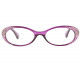 Lunettes de Lecture Violettes Femme Paillettes Classe Flavy Lunettes Loupes Proloupe