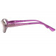 Lunettes de Lecture Violettes Femme Paillettes Classe Flavy Lunettes Loupes Proloupe