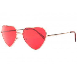 Lunettes de Soleil Coeur Rouges Originales Lovely LUNETTES SOLEIL Eye Wear