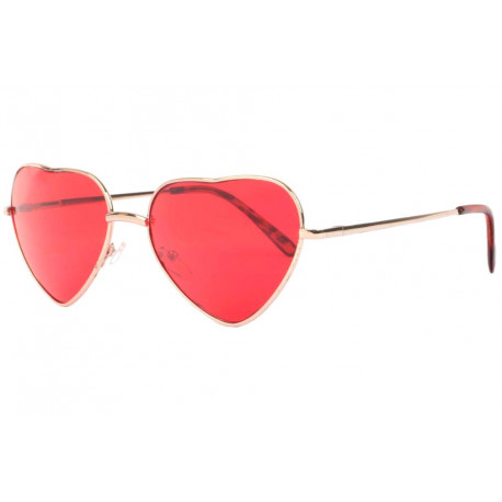 Lunettes de Soleil Coeur Rouges Originales Lovely LUNETTES SOLEIL Eye Wear