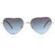 Lunettes de Soleil Coeur Gris Originales Lovely LUNETTES SOLEIL Eye Wear