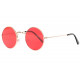 Petites Lunettes Soleil Rouges Rondes Mode Beatly LUNETTES SOLEIL Eye Wear