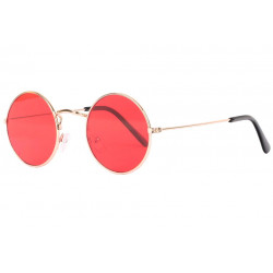 Petites Lunettes Soleil Rouges Rondes Mode Beatly LUNETTES SOLEIL Eye Wear