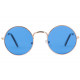 Petites Lunettes Soleil Bleues Rondes Tendance Beatly LUNETTES SOLEIL Eye Wear