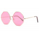 Lunettes Soleil Octogonales Roses Tendances Octy LUNETTES SOLEIL Eye Wear