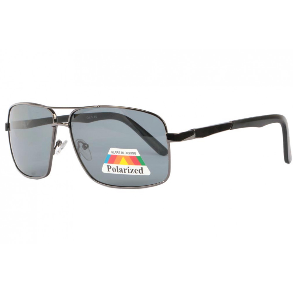 Lunettes polarisées pas cher, lunettes soleil sport noires livré 48h!