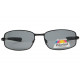 Lunettes Polarisantes Noires Sportswear en Metal Keck LUNETTES SOLEIL Eye Wear