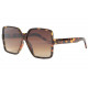 Grandes Lunettes de Soleil Marrons Femme Classe Design Lyva ANCIENNES COLLECTIONS divers