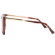 Grandes Lunettes Soleil Marrons Design Fashion Zam LUNETTES SOLEIL Eye Wear