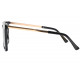 Grandes Lunettes Soleil Noires Design Fashion Zam LUNETTES SOLEIL Eye Wear