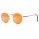 Lunettes de soleil Miroir Orange Rondes Tendance Folky LUNETTES SOLEIL Eye Wear