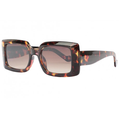 Grosses Lunettes soleil femme, Lunettes soleil marron chics livré 48h!