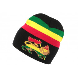 Bonnet Rasta Lion Fashion Vert Jaune Rouge BONNETS Nyls Création