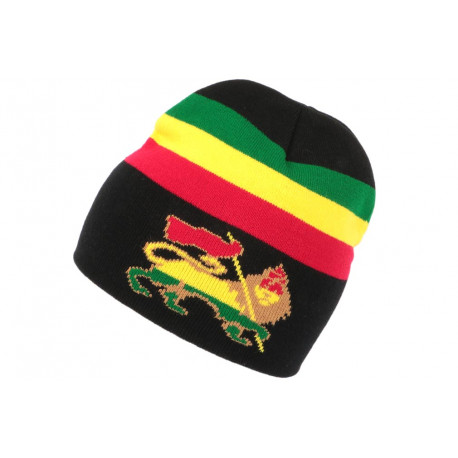 Bonnet Rasta Lion Fashion Vert Jaune Rouge BONNETS Nyls Création