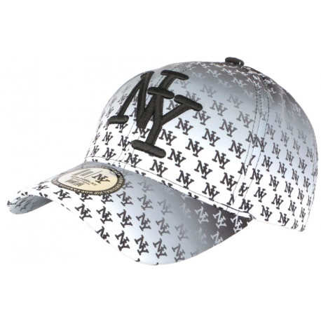 Casquette LV style blanche