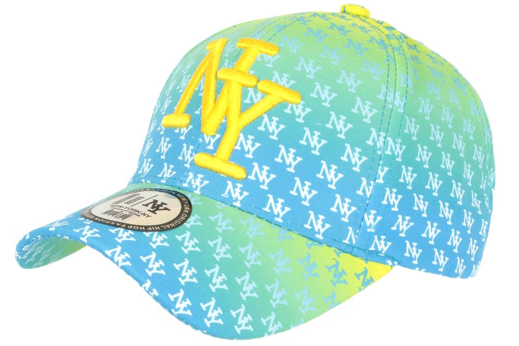Casquette NY bleue et Jaune, casquette Baseball originale livré 48h!