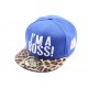 Casquette Snapback Enfant I'm a Boss bleue léopard jusqu'à 8ans ANCIENNES COLLECTIONS divers