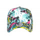 Casquette NY Bleue et Noire Fashion Tags Streetwear Baseball Grafty ANCIENNES COLLECTIONS divers