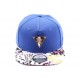 Casquette Strapback NY bleu avec visière Leopard ANCIENNES COLLECTIONS divers