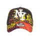 Casquette Enfant Orange et Noire Fashion Baseball Grafty de 7 a 12 ans ANCIENNES COLLECTIONS divers