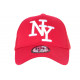 Casquette NY Filet Rouge et Blanche Trucker Baseball Fashion Gybz CASQUETTES Hip Hop Honour