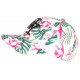 Casquette NY Blanche Fleurs Roses Fantaisie Baseball Phuket ANCIENNES COLLECTIONS divers