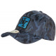 Casquette NY Militaire Strass Bleue Fashion Baseball Fashly CASQUETTES Hip Hop Honour