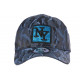 Casquette NY Militaire Strass Bleue Fashion Baseball Fashly CASQUETTES Hip Hop Honour