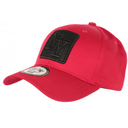 Casquette NY Rouge Ecusson NY Strass Noir Tendance Fashly CASQUETTES Hip Hop Honour