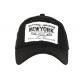 Casquette New York Vintage Noire en Coton Baseball Retro CASQUETTES Hip Hop Honour