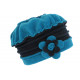 Bonnet Beret Femme Bleu et Marine Polaire Deperlante Hiver Classe Syllia CHAPEAUX Léon montane