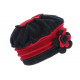 Bonnet Beret Femme Rouge et Bleu Polaire Deperlante Hiver Classe Syllia CHAPEAUX Léon montane