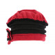 Bonnet Beret Femme Rouge et Noir Polaire Deperlante Hiver Classe Syllia CHAPEAUX Léon montane