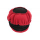 Bonnet Beret Femme Rouge et Noir Polaire Deperlante Hiver Classe Syllia CHAPEAUX Léon montane