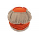 Bonnet Beret Femme Orange et Beige Polaire Deperlante Hiver Mode Syllia CHAPEAUX Léon montane