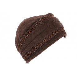 Bonnet Beret Femme Laine Marron Tendance Hiver Classe Lella ANCIENNES COLLECTIONS divers