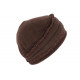 Bonnet Beret Femme Laine Marron Tendance Hiver Classe Lella ANCIENNES COLLECTIONS divers